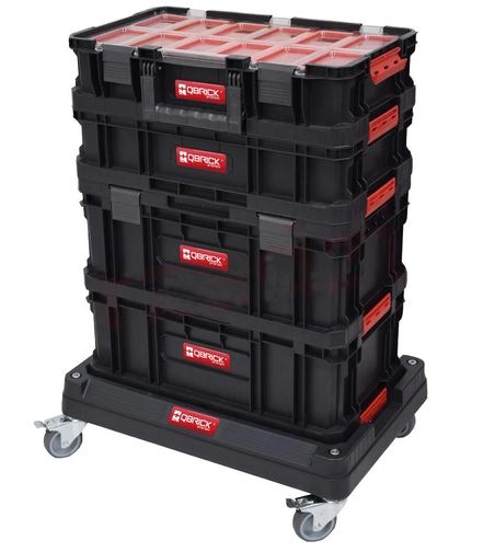 QBrick Z252603PG002 Voziček za orodje z dvema orodjema, 7-delni