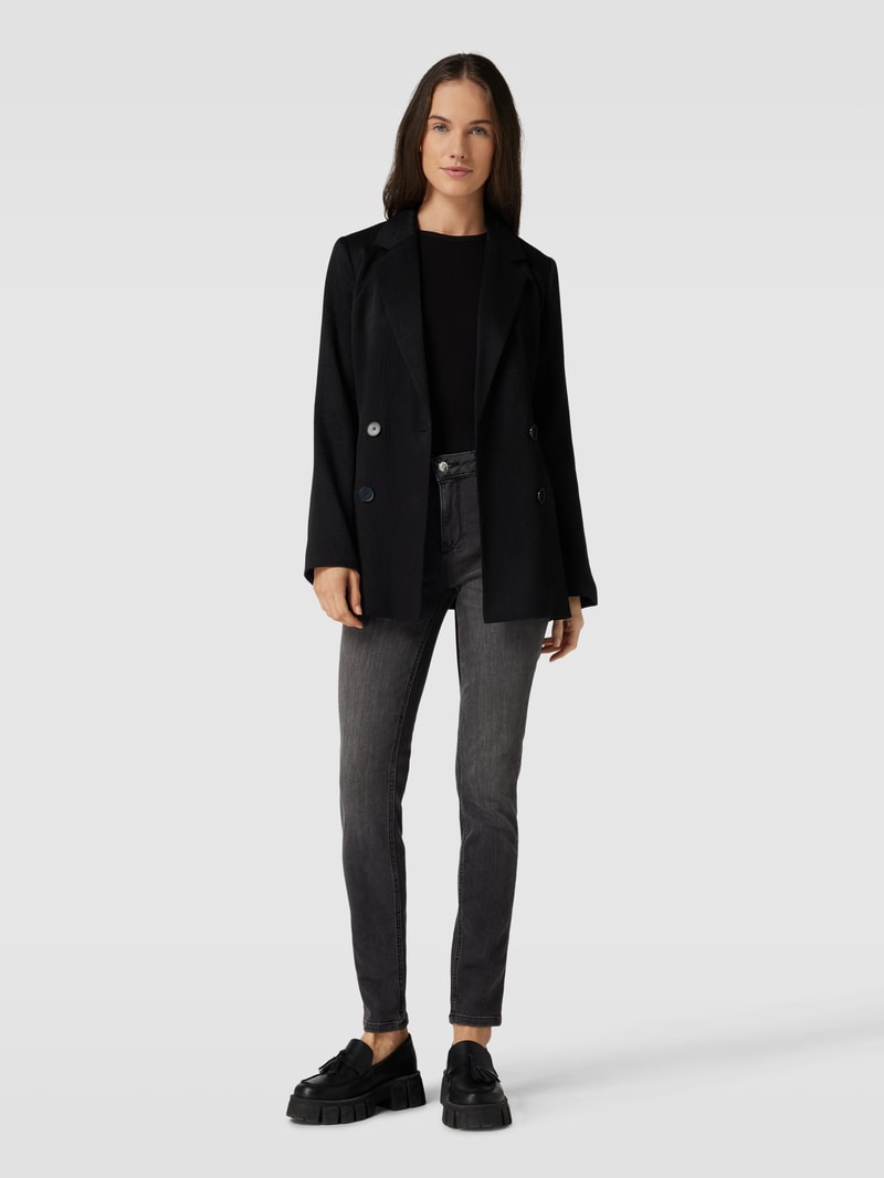 Jeans im 5-Pocket-Design Modell 'DIVINE' in schwarz