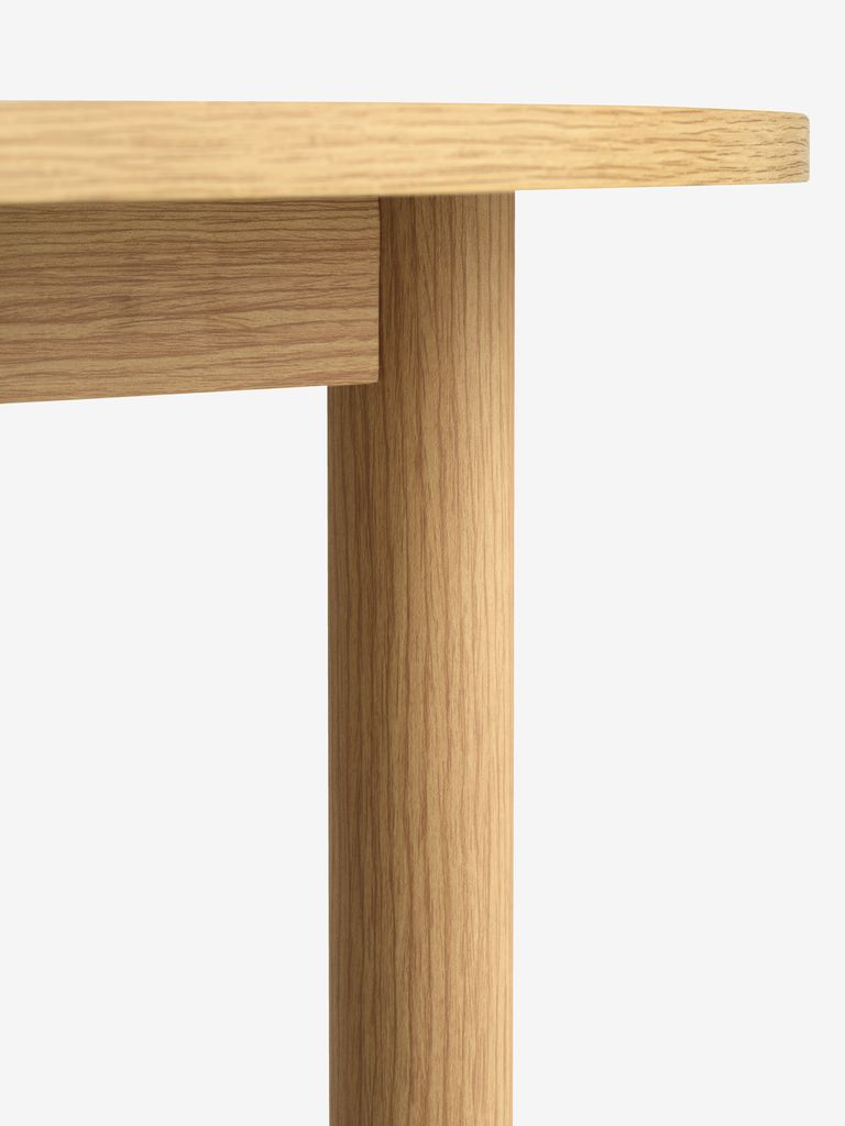 Table de salle à manger ALSTED Ø120 couleur chêne