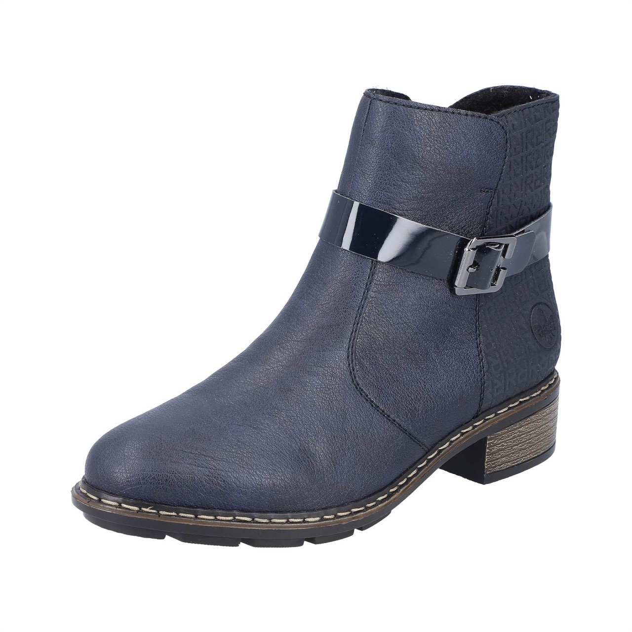 RIEKER Stiefeletten blau