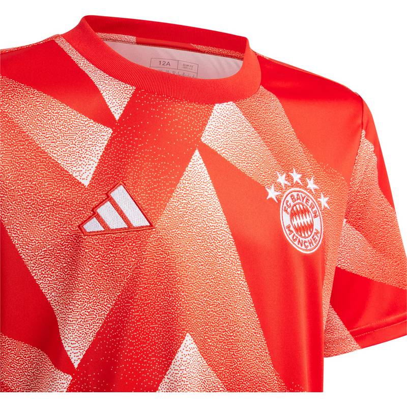 adidas FC Bayern München Prematch Funktionsshirt Kinder