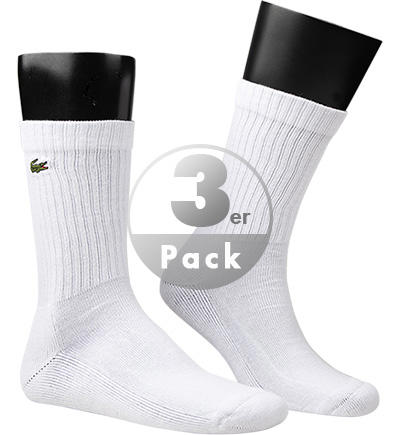 LACOSTE, Socken, Baumwolle, weiß
