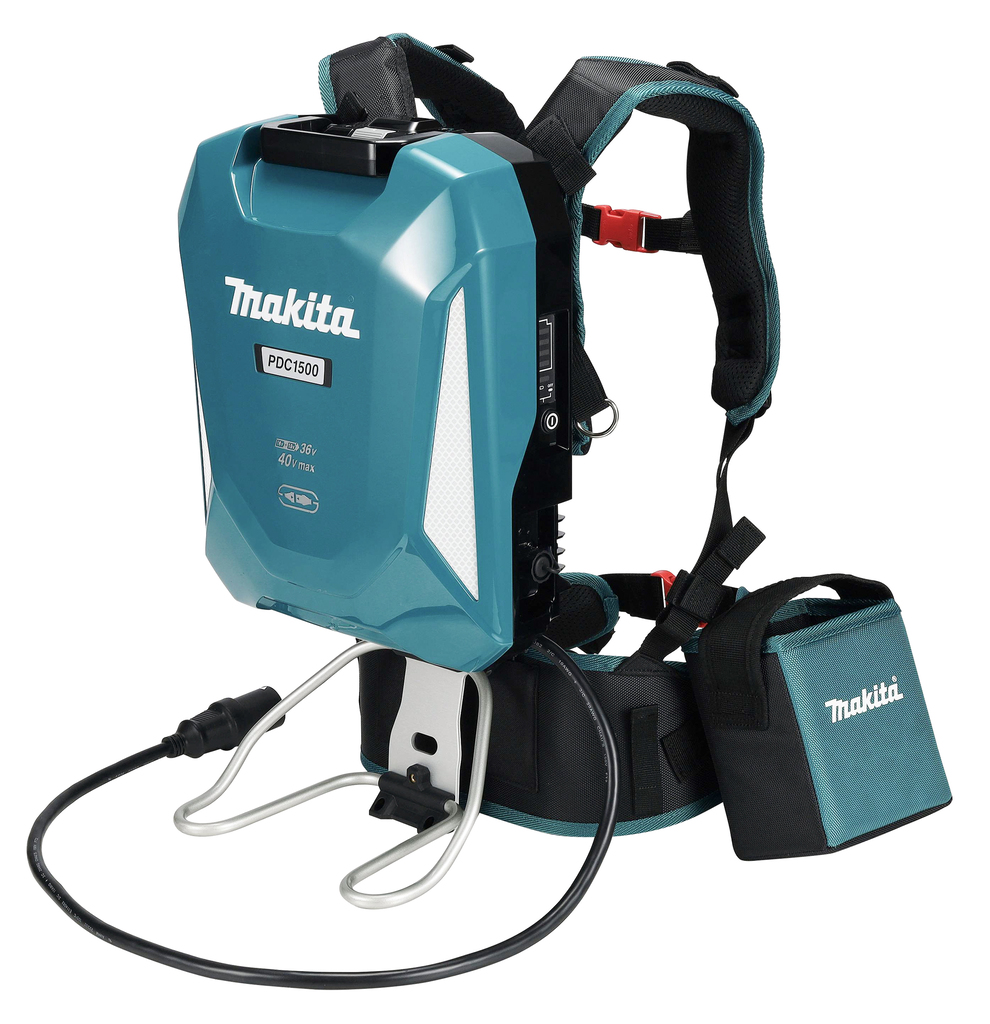 Makita Tillbehör PDC1500A01 Ryggsäcksbatteri PDC1500 40V Max inkl. laddare DC4001