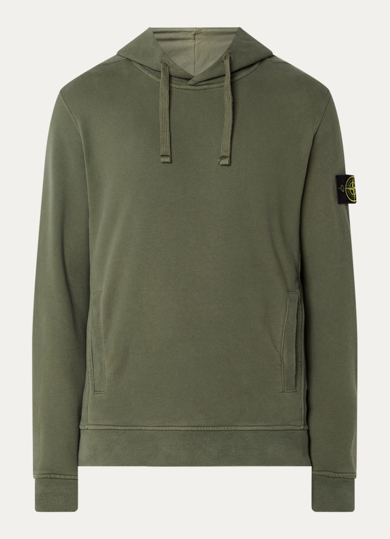 Stone Island 60820 felpa hoodie with logo