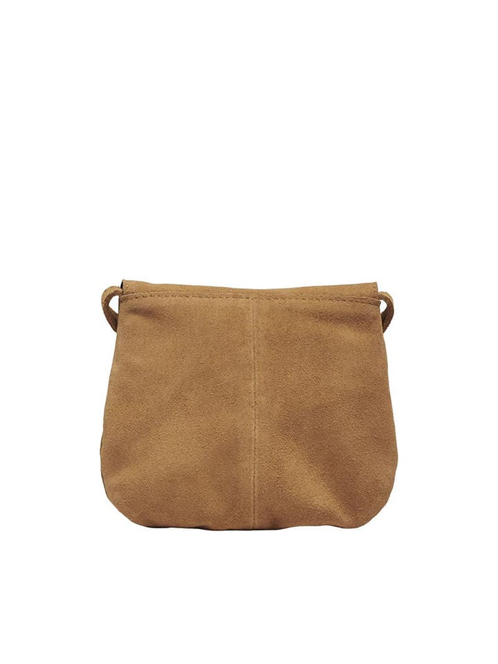 ONLY Leder-Umhängetasche in Hellbraun - (B)18 x (H)16 cm günstig kaufen onesize