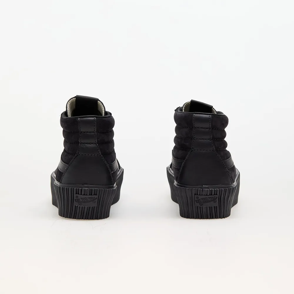 Vans Sk8 Hi Reissue 38 Platform LX Suede Leather Onyx VN000CNF1581 / schwarz