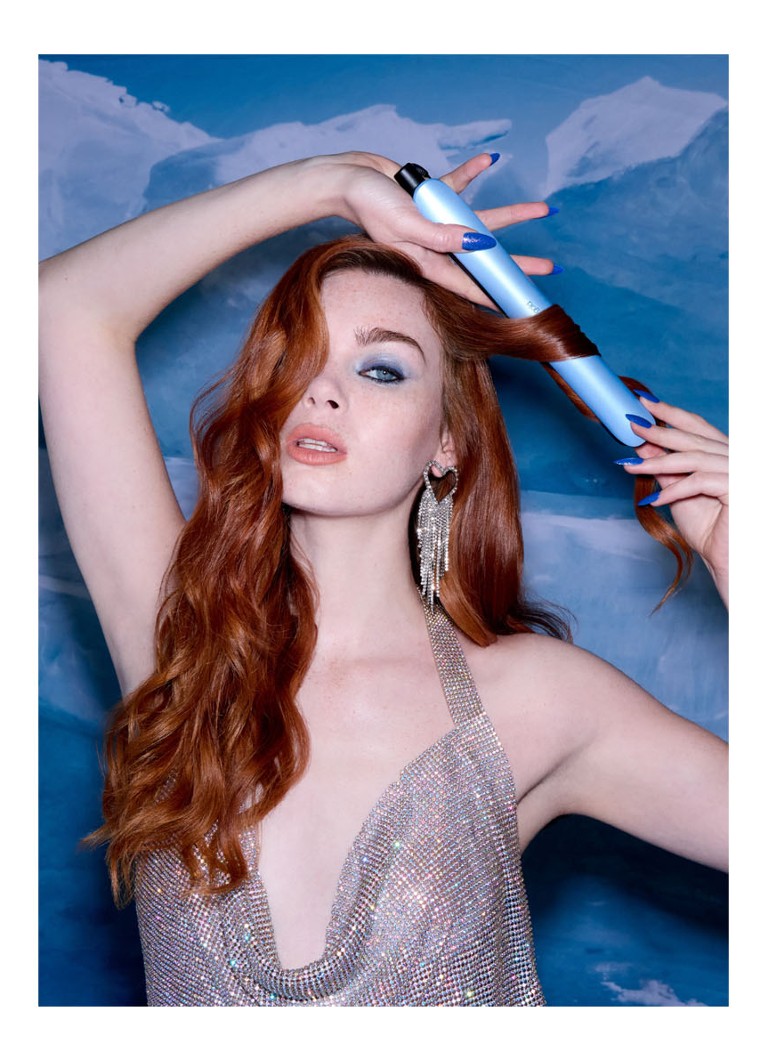 Placă de îndreptat părul profesională ghd Gold Advanced Styler Colecția Iced Luxe - Ediție limitată