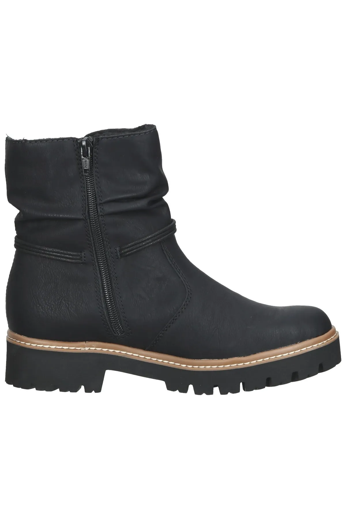 Rieker  Stiefelette - Schwarz - Blockabsatz