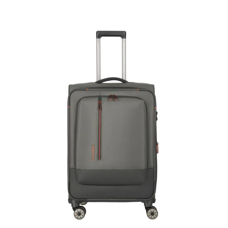 Travelite CROSSLITE Trolley M (66 cm) - Oliv