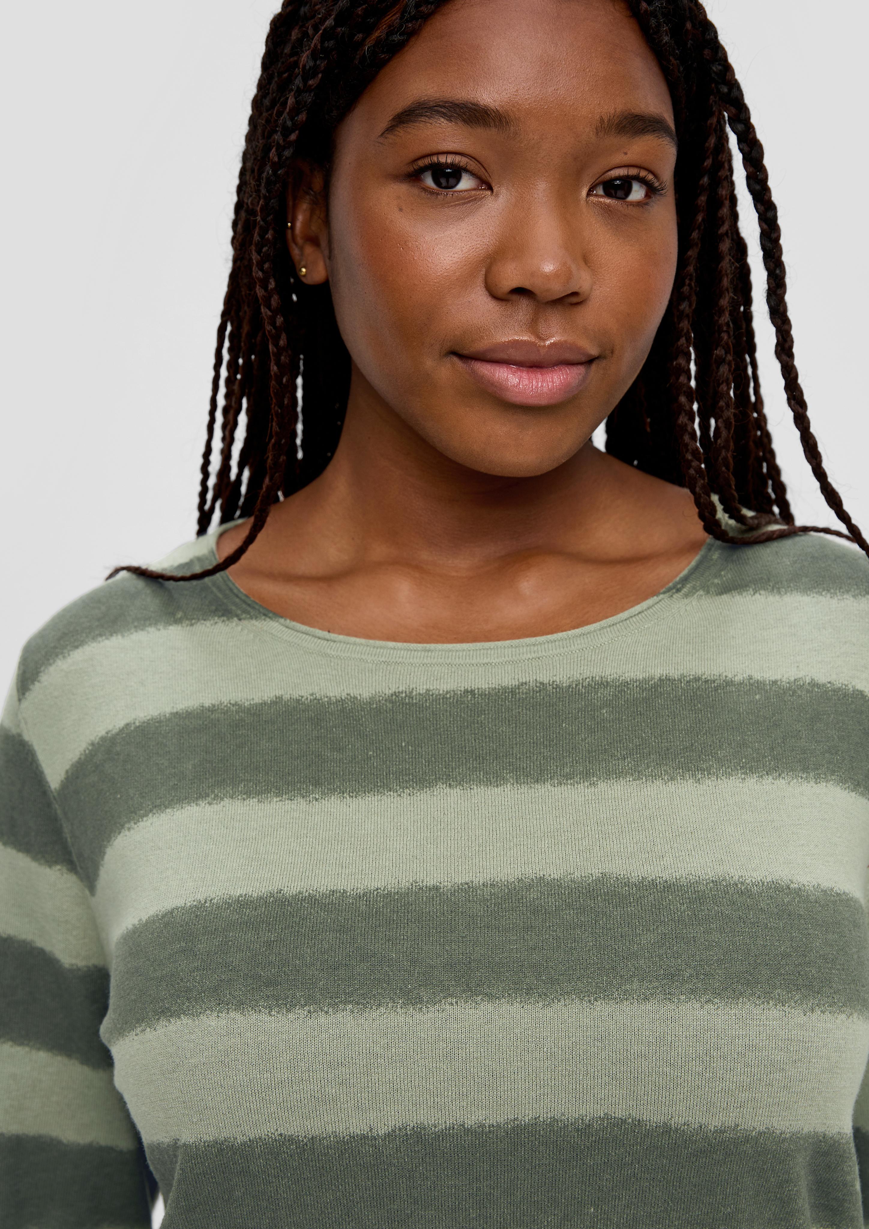 Strickpullover mit Streifenmuster  2136635-78X0