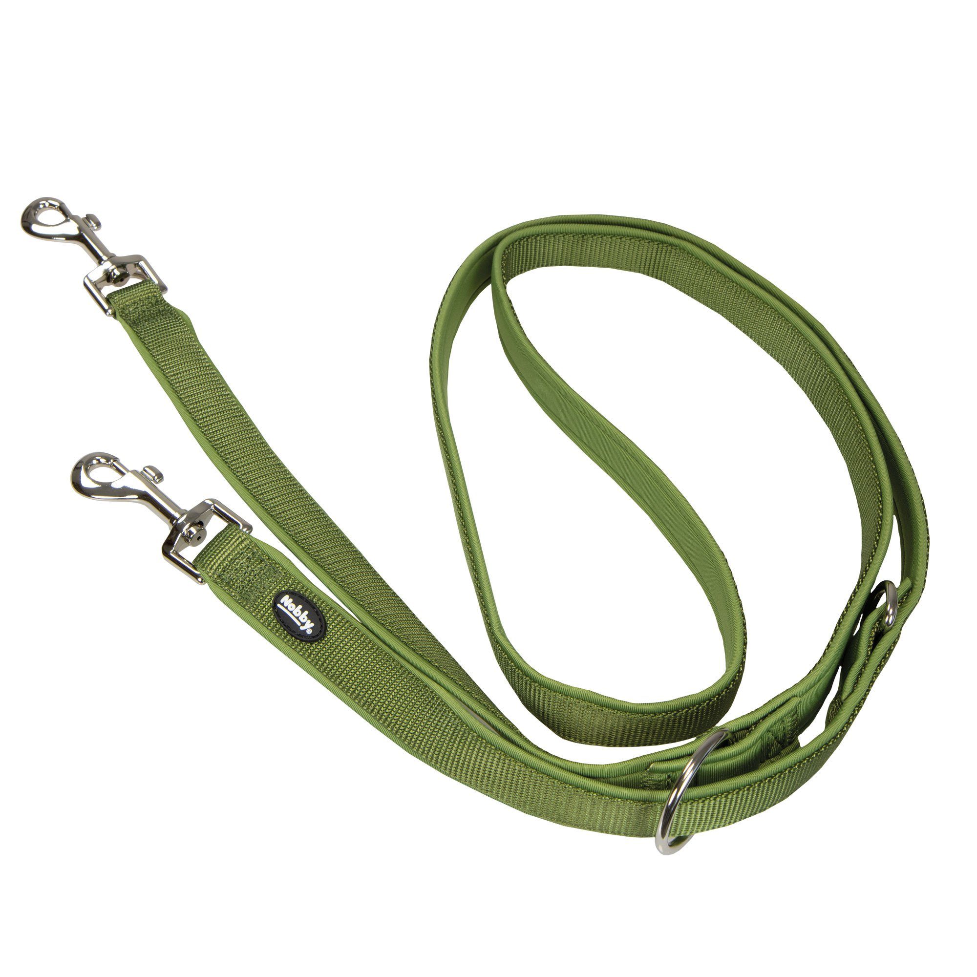 Nobby Führleine Führleine Classic Preno - Hundeleine mit Neopren, Nylon mit Neopren (1-tlg), viele trendige Farben