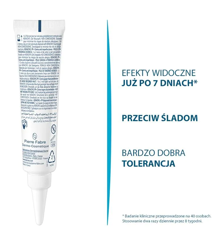 Ducray Keracnyl PP umirujuća krema protiv nepravilnosti