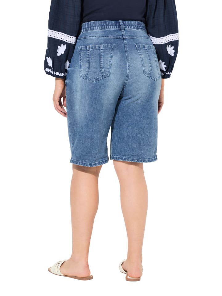 Ulla Popken Jeans in blue denim günstig kaufen