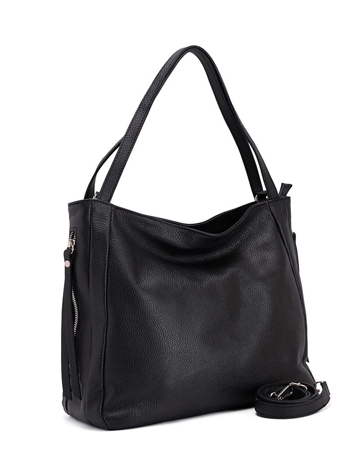 Lucca Baldi Leder-Schultertasche 