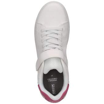 Geox J Eclyper Girl Sneaker in weiß