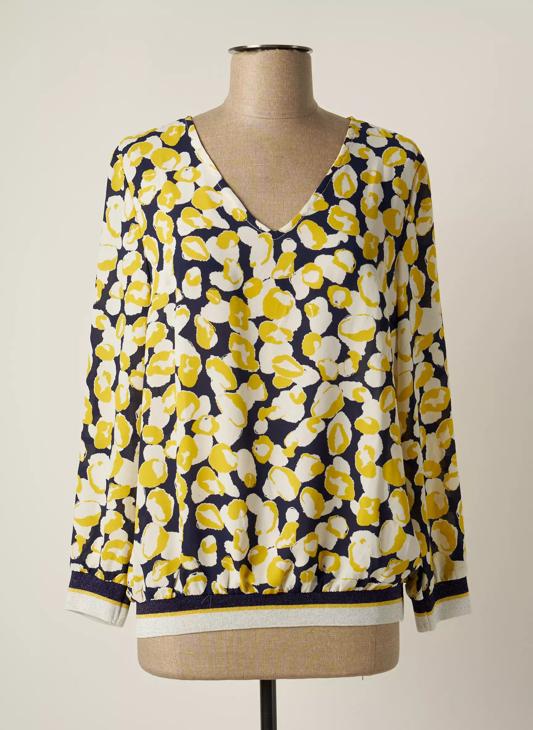 It Hippie Blouses Femme couleur jaune