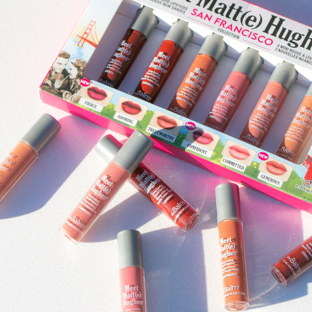 Zestaw mini theBalm Meet Matte Hughes