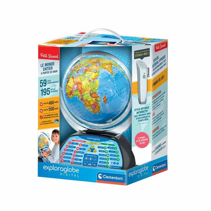 Globe interactif Exploraglobe digital Clementoni