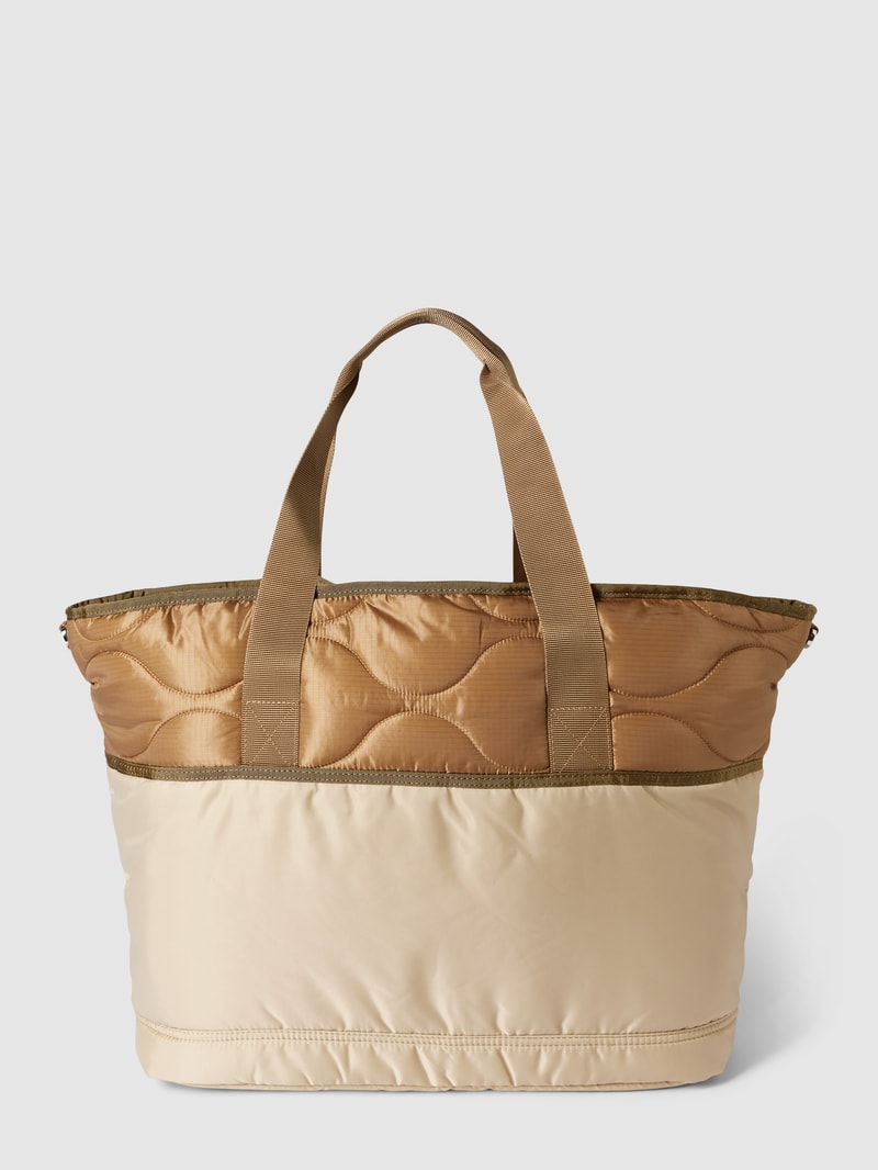 Shopper mit abnehmbarem Schulterriemen Modell 'CORA' in sand