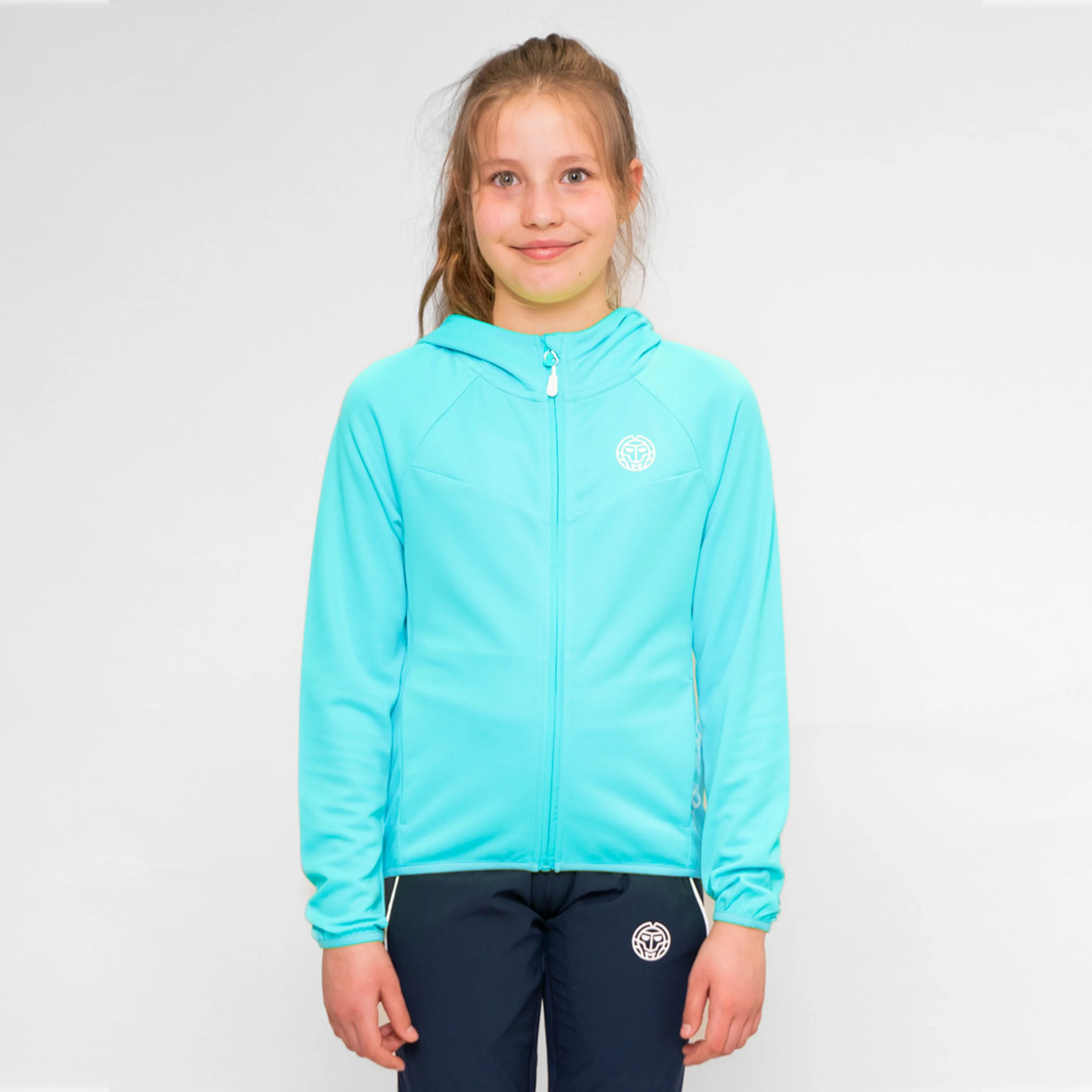 Crew Trainingsjacke Mädchen - Türkis