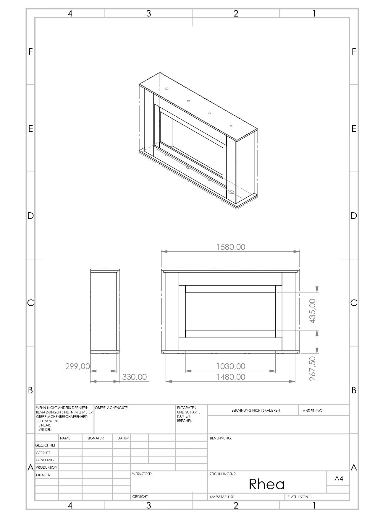 GLOW FIRE Elektrokamin weiß / grau / schwarz RHEA LED Kamin mit Heizung, Elektrischer Kamin mit 3D Feuer mit Heizung, 2 Dekorationen