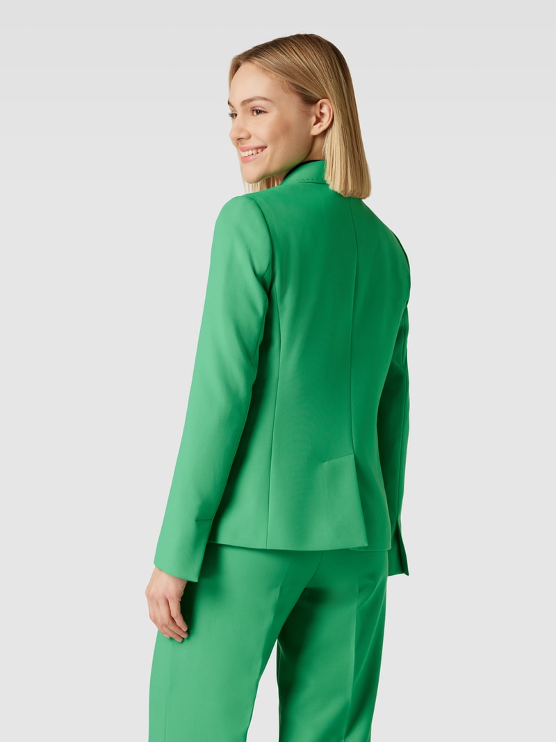 Blazer mit Eingrifftaschen Modell 'BATIK' in grasgrün