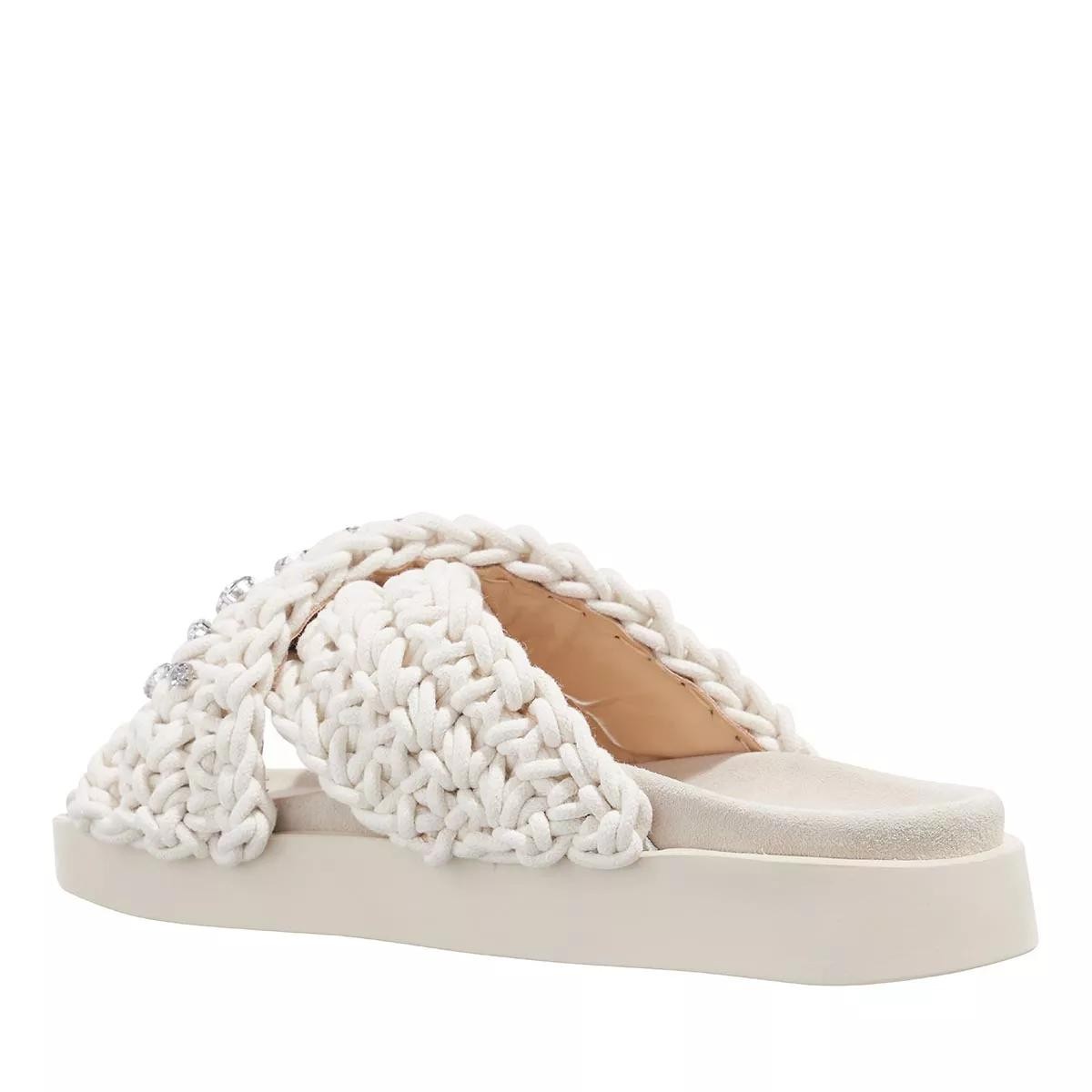 INUIKII Komfort Sandalen weiss Slide