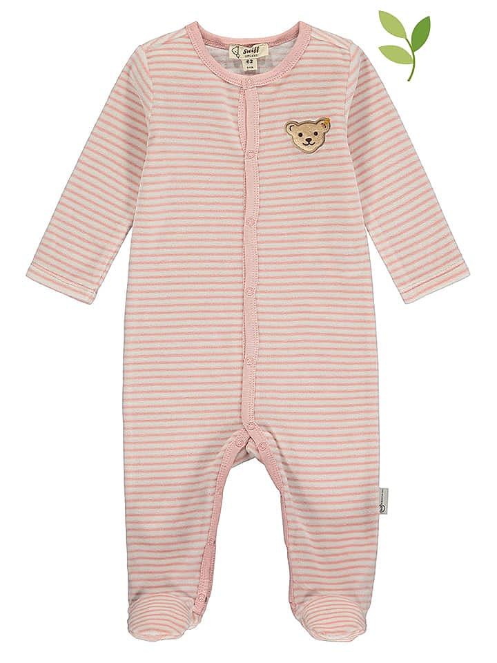 Steiff Strampler in Rosa günstig kaufen 80