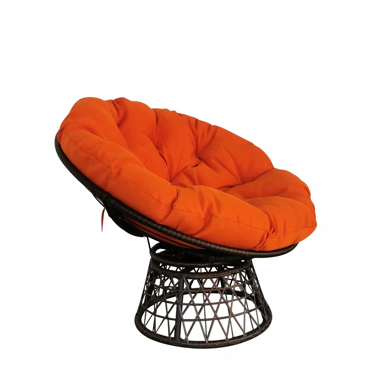 Happy Home Happy Home Moon Chair Rattansessel Sitzsessel orange/rot