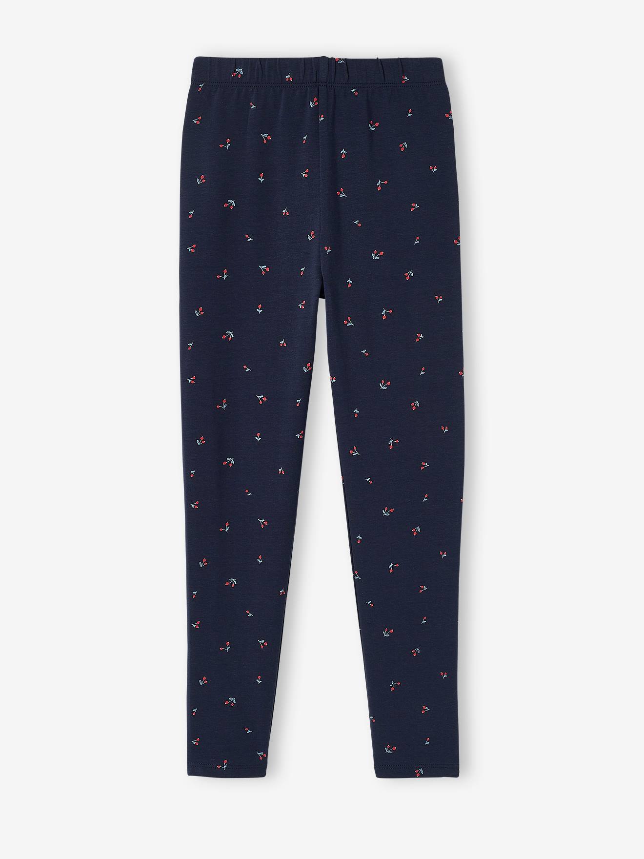 Vertbaudet 2er-Pack Mädchen Leggings BASIC - hellbraun