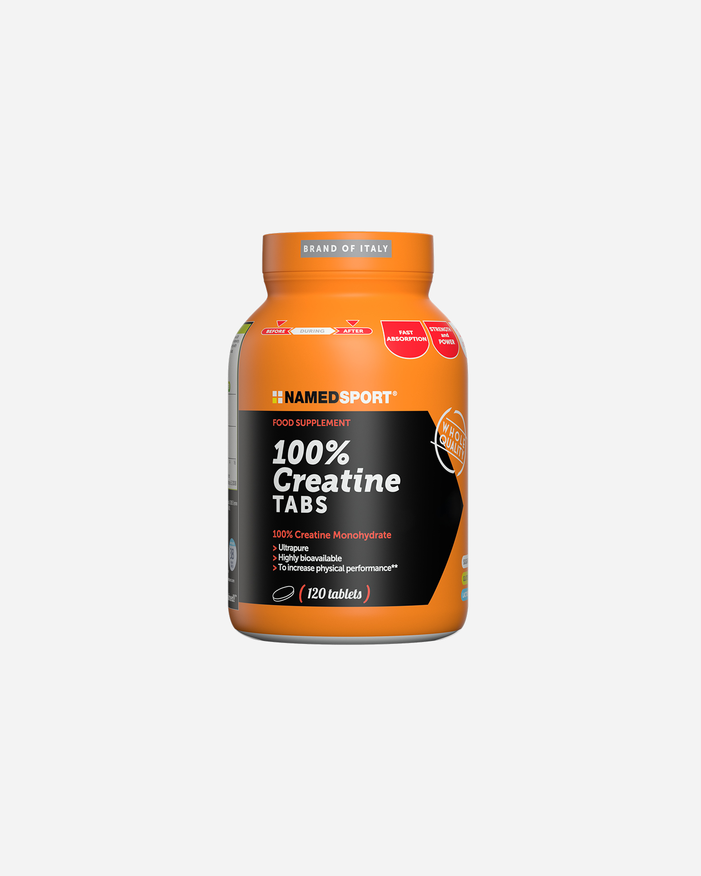 Energetico Named Sport Creatina 100% Tabs 120cpr 80mesh 1FO-TAB-CRE-02