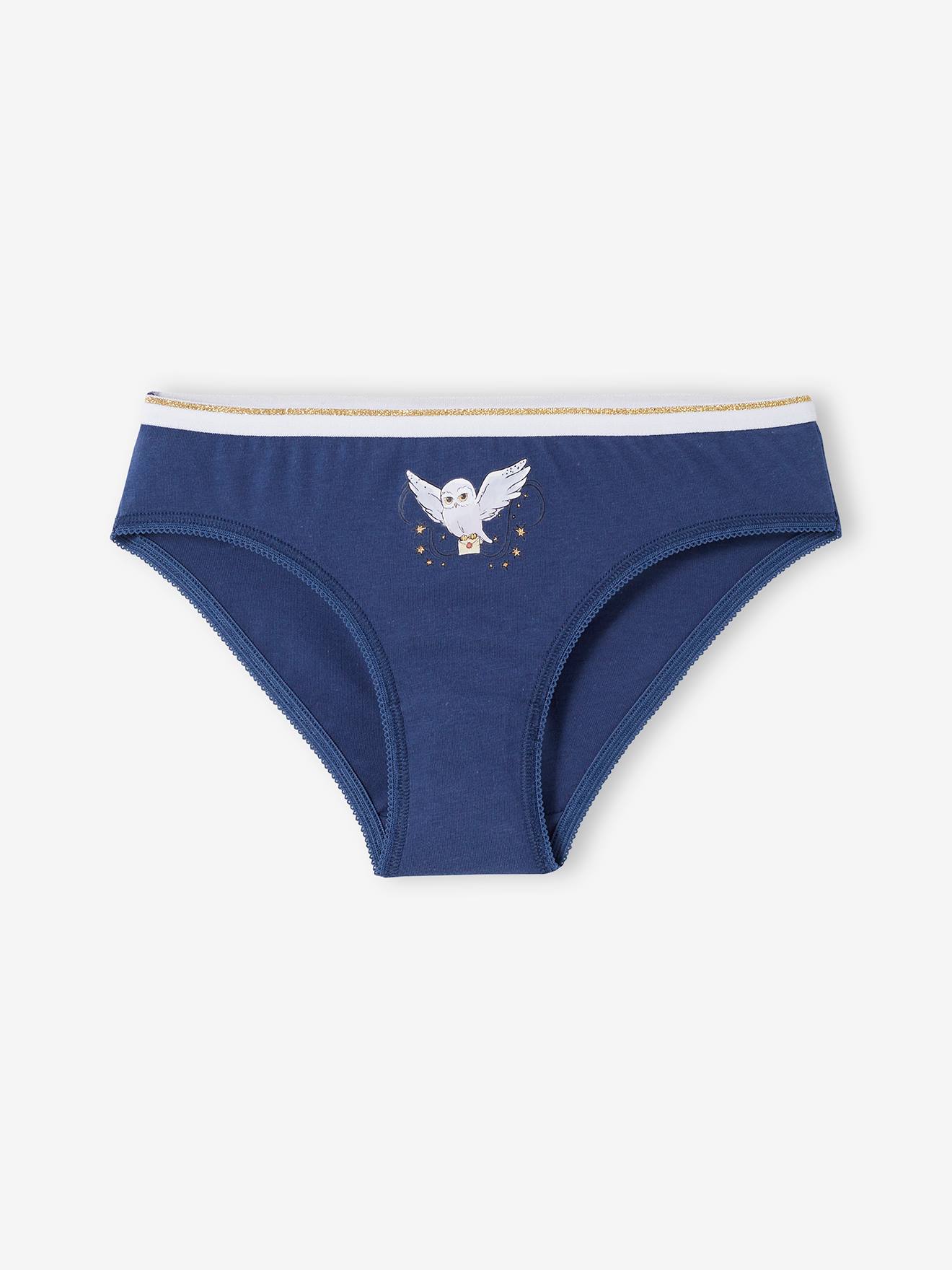 Lot de 3 culottes Harry Potter® gris chiné et bleu marine
