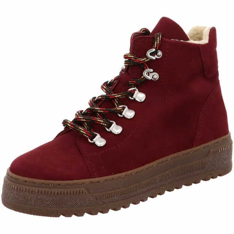 GABOR Schnür-Stiefeletten rot