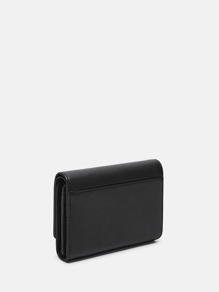 LIEBESKIND BERLIN Leder-Geldbörse in Schwarz - (B)18 x (H)12 x (T)4 cm günstig kaufen onesize