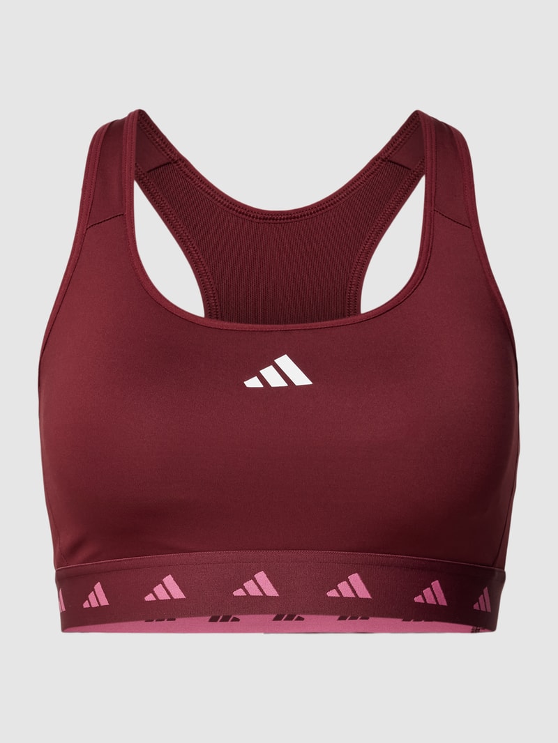 Bralette mit Racerback in bordeaux rot