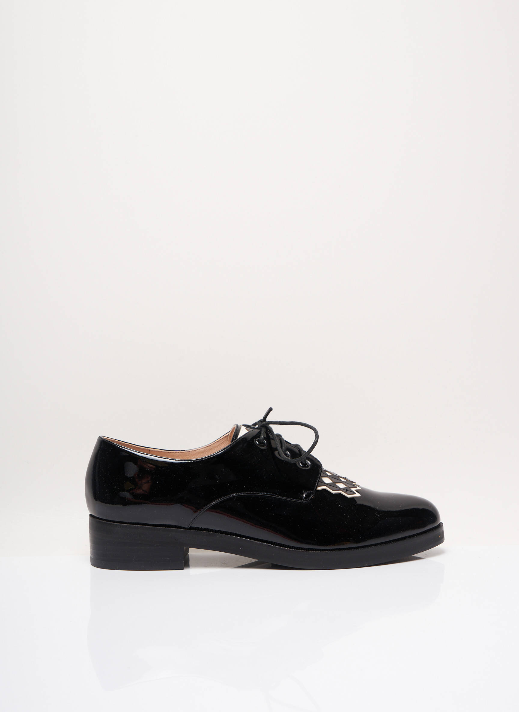 Mellow Yellow Derby Femme couleur noir