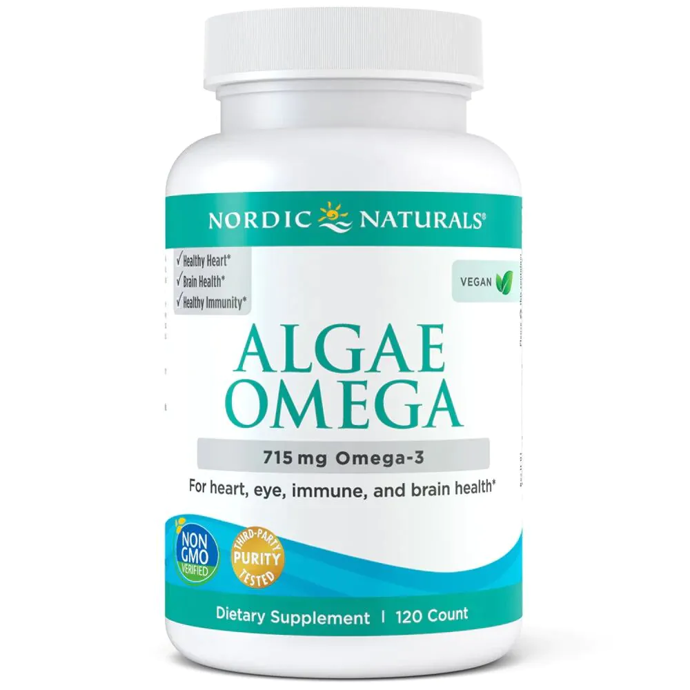 Nordic Naturals Alge Omega 715 mg, Omega-3 masne kiseline iz biljnih izvora, kapsule