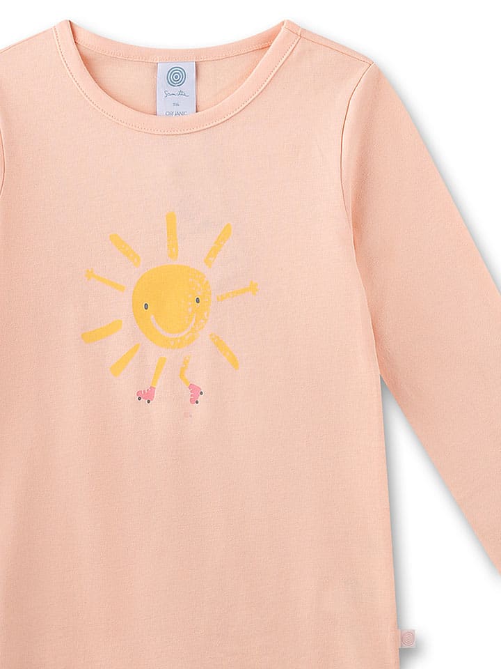 Sanetta Pyjama in Beige/ Rosa günstig kaufen