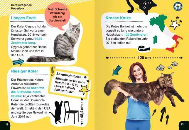 Guinness World Records für Erstleser - Haustiere