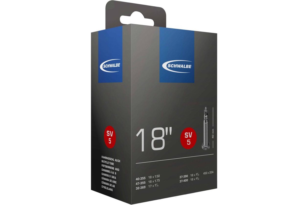 Schwalbe SV5 Schlauch 18 Zoll - 40 mm