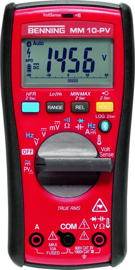 Benning 044089 MM 10-PV Digitale Multimeter TRUE RMS