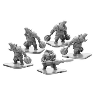 Bashers and Blaster – Monsterpocalypse Legion of Mutates Unit (metal)