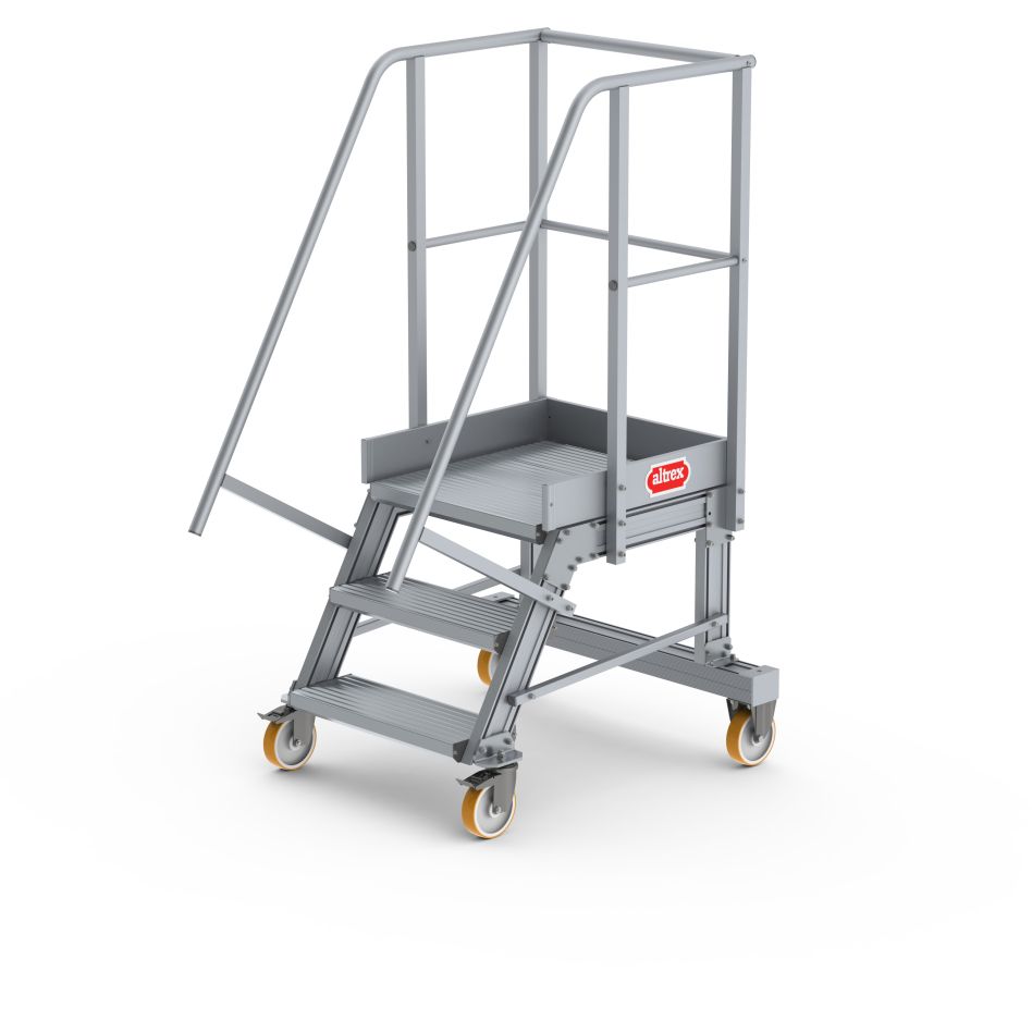 Escalera de plataforma Altrex 226003 de 3 peldaños y 60 grados