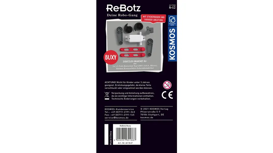 KOSMOS - Rebotz - Buxy der Jumping Bot