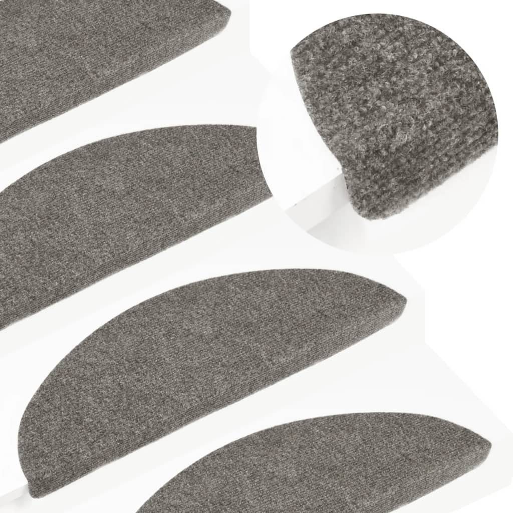 Stufenmatte Stufenmatten Selbstklebend 10 Stk. Grau 65x22,5x3,5 cm, vidaXL, Andere