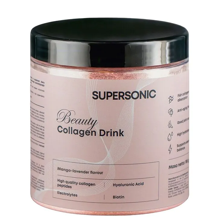 Supersonic Collagen Beauty Drink Mango - napitak s notom lavande 185 g
