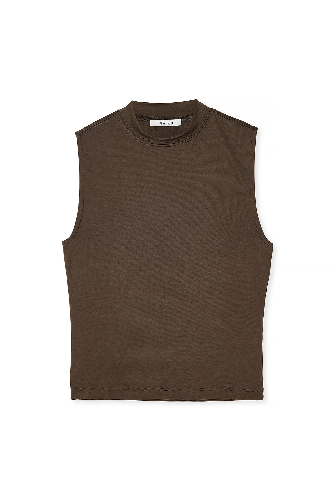 Body Hugging High Neck Top