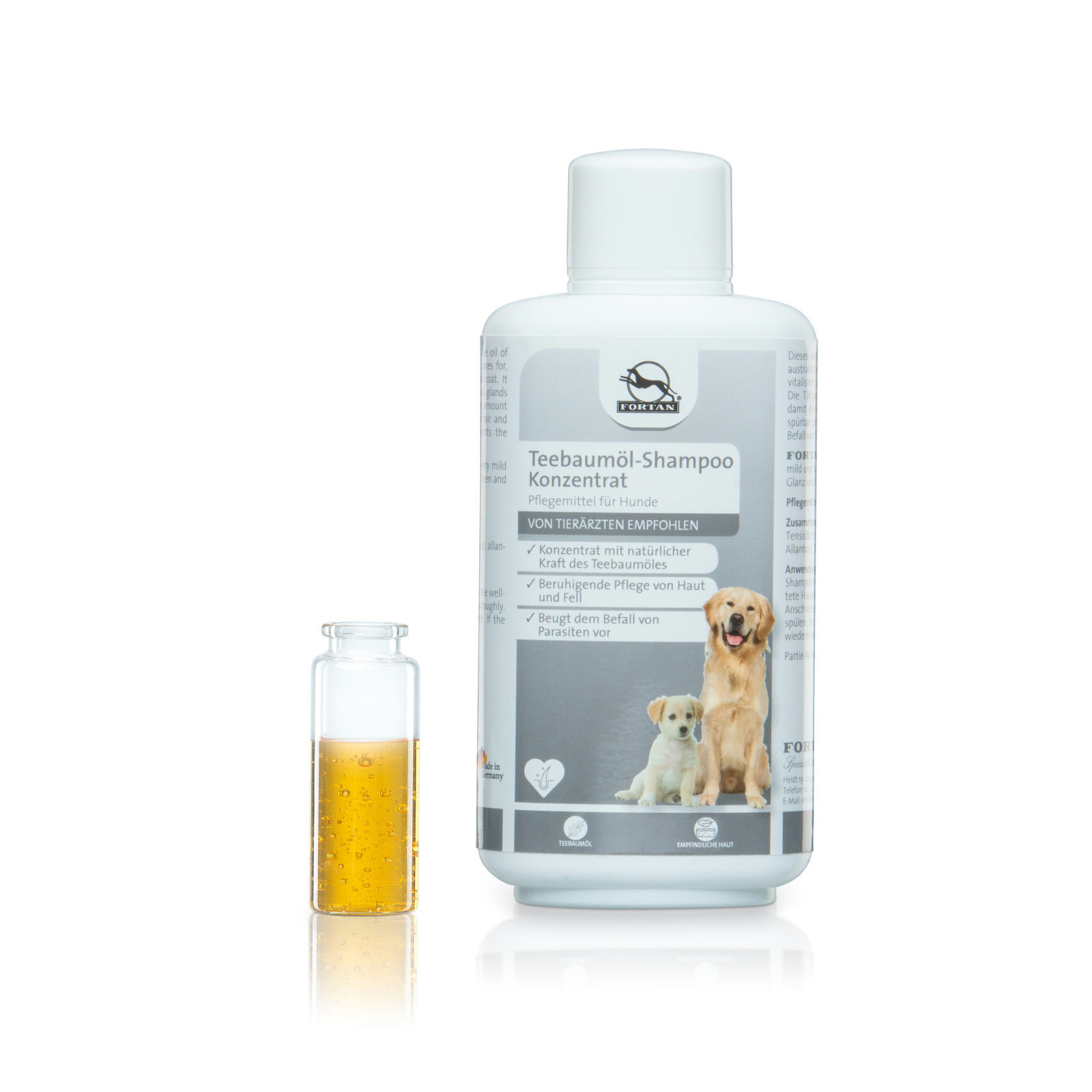 Fortan Fellpflege Fortan Teebaumöl Shampoo