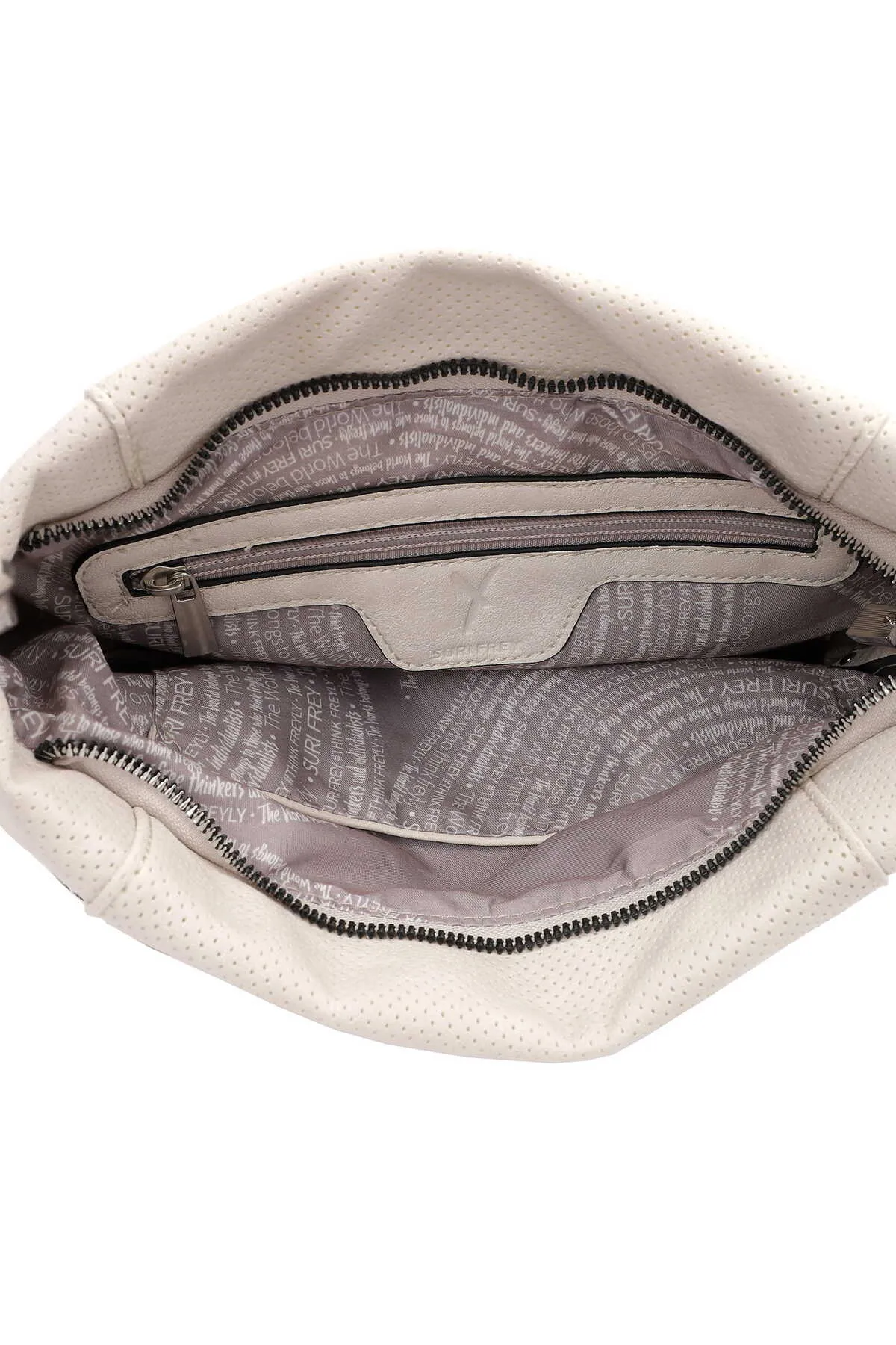 SURI FREY  Handtasche - Ecru - Unifarben