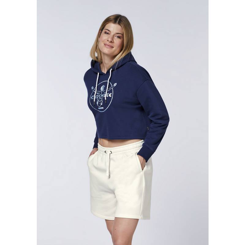 Chiemsee Cropped Hoodie Sweatshirt Damen